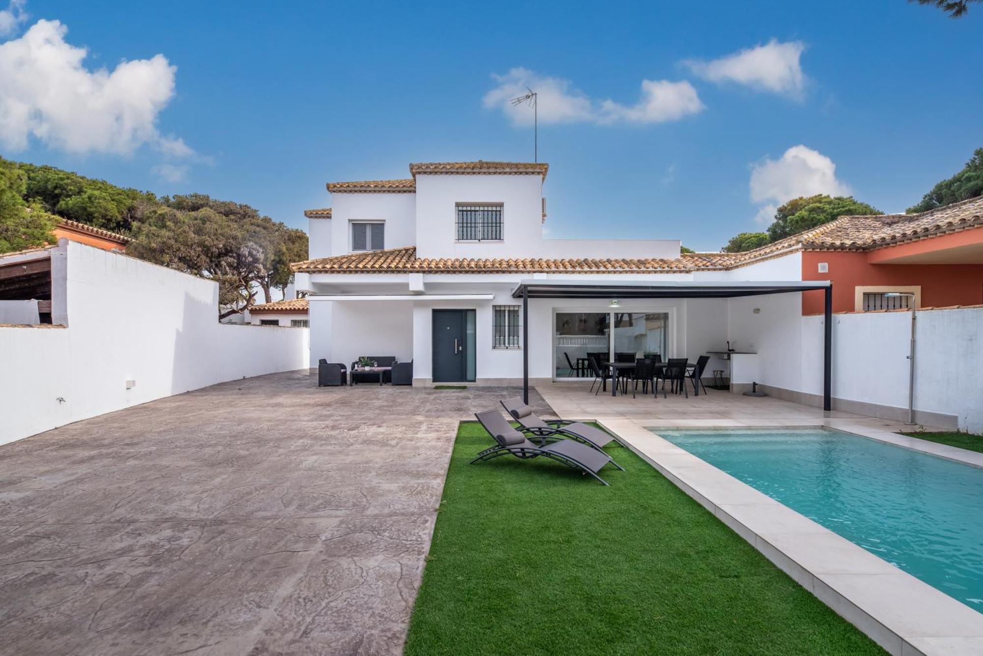 Villa Empul La Caracola Chiclana de la Frontera Luaran gambar
